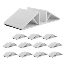 12 Pcs Fence Support Feet for Pet Gate Dog Panel Triangle Reinforcement Fitting