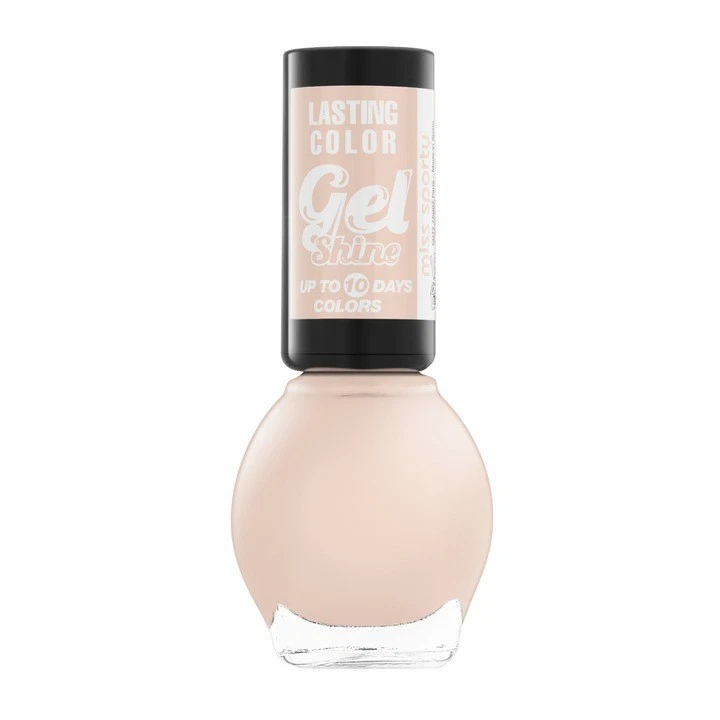 Miss Sporty Lasting Colour Gel Shine Nail Polish, 580 Cream Fantasy (PACK OF 2)