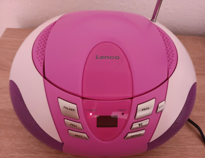 Lenco Portable CD Player mit USB Anschluss Radio Stereo