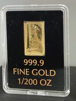 1/200 Oz Gold Bar 999.9 Fine Germania Mint Sealed Assay Mini Gold Bullion