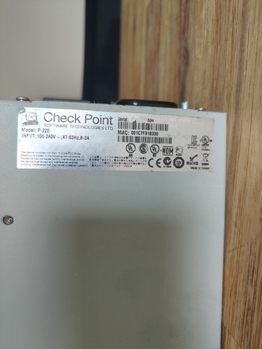 Checkpoint P-220 Firewall Security Appliance - Picture 2 of 3