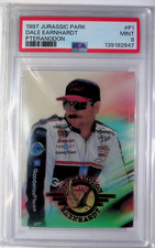 Dale Earnhardt Sr 1997 Wheels Jurassic Park Pteranodon Clear PSA 9 SUPERLOW POP 