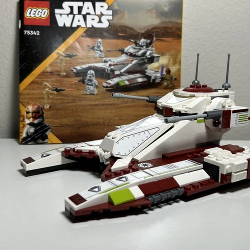 LEGO Star Wars Republic Fighter Tank NO MINIFIGURES 75342 Build Only