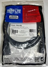 Tripp Lite 6' Power Extension/Splitter Cord - P004-006 -  C13 to C14