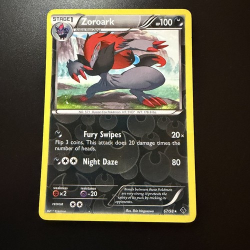 Zoroark (Reverse Holo) 67 Emerging Powers Pokemon TCG HP