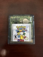 Nintendo GameBoy Color Authentic Pokemon Puzzle Challenge Game Cartridge Works!