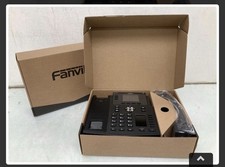 Fanvil X4U V2 VoIP IP Desk Phone PoE Speakerphone Black