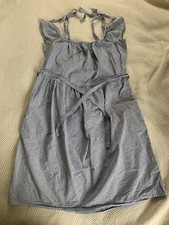 Sommerkleid Esprit blauweiß gestreift mit kl...