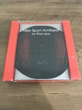 New Nike Sport Armband for Apple iPod Nano, 1-5 GEN., Black Red, MSRP 29.00