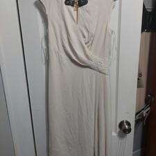 nwt Lauren by Ralph Lauren size 0 cream dress