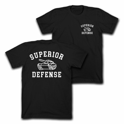【実物】supdef Tシャツ　Lサイズ SupDef Superior Defense Tank Athletic Tee PT2 T Shirt Black White