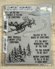 TIM HOLTZ Stampers Anonymous STAMPTEMBER 2021 Stamps Stencil Set NEW