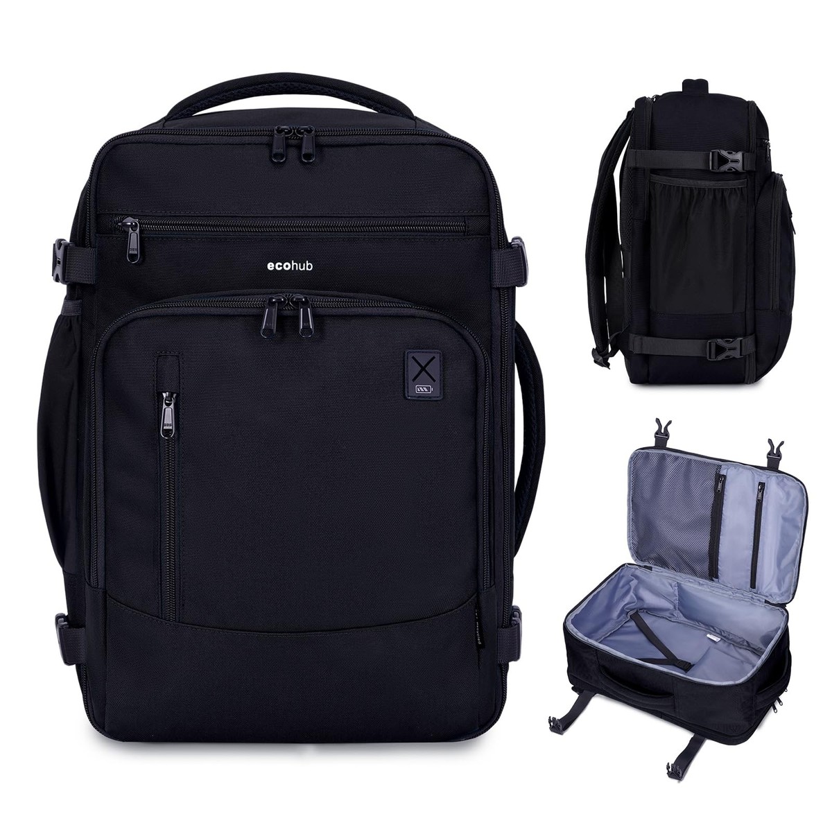 17" Small Travel Backpack, United Airlines Personal Item Bag 17x10x9 with 16 ... | eBay 17" Small Travel Backpack, United Airlines Personal Item Bag 17x10x9 with 16 ... | eBay