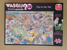Wasgij Destiny 22  Trip to the Tip 1000 Piece Jigsaw Puzzle. All Complete.