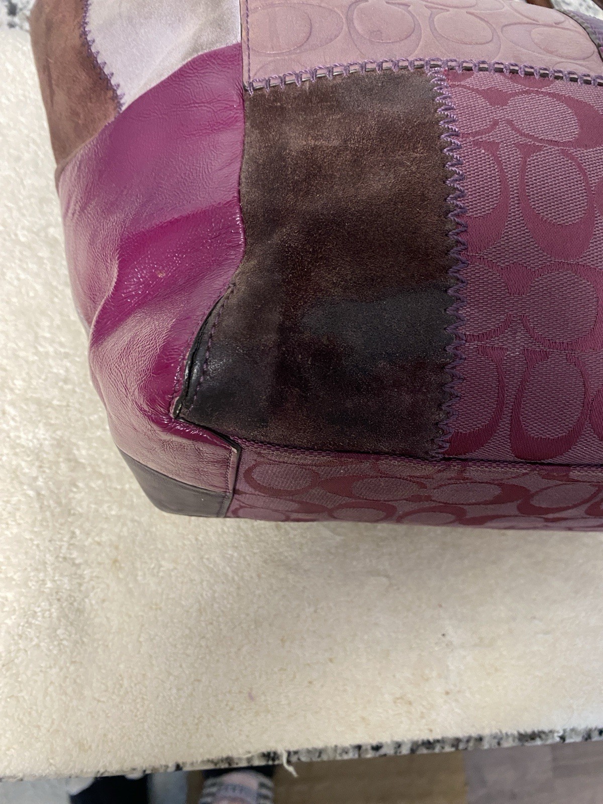 Coach Patchwork Tote Bag - image 11