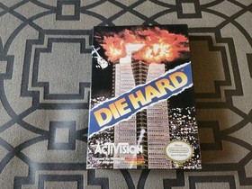 Die Hard Nintendo NES - Near MINT 100% Complete Reg Card Poster Baggy Paperwork