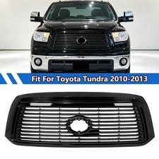 Limited Style Front Bumper Upper Grille For 2010-2013 Toyota Tundra Black Onyx