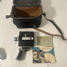 Vintage Bell And Howell Zoom Reflex Auto Load 8mm Movie Camera Model 315