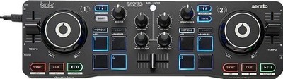 Hercules DJControl Starlight   Kompakter DJ-Controller mit integrierter Lichtsho