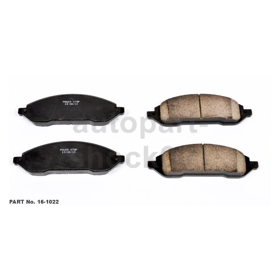 6 передних задних тормозных колодок для Ford Freestar 2007 2006 2005 2004 - Изображение 2 из 4