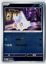 Bergmite 023/086 Common Chaos Rising Pokemon Reverse Holo Near Mint