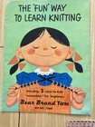 Vintage (3) Knitting Books with patterns — photo 3