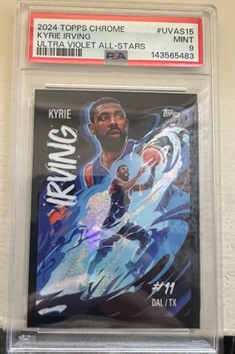 2024-25 Topps Chrome KYRIE IRVING ULTRA VIOLET ALL-STARS CASE HIT 
