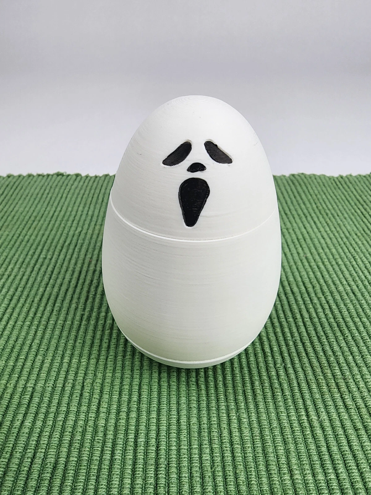 Mr. Wobbles Ghostface Edition: The Cat Treat Dispenser/Wobbling Toy/WobbleCustom