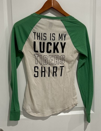 Victoria's Secret Pink MLB Detroit Tigers 5th&Ocean Lucky Tshirt XS Baseball - Picture 4 of 4