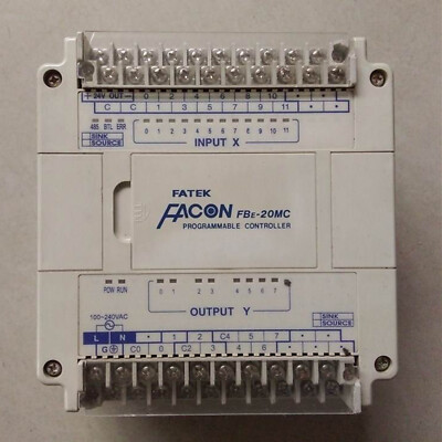 1PC Used PLC Programmable controller FATEK FBE-20MCT FBE-20MCT