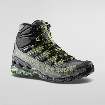 La Sportiva Ultra Raptor II Mid Men GTX - Col.Metal/Flash Green