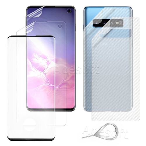 6in1 Front and Back Protector Eject Pin f Samsung Galaxy S10 SM-G973U Cellphone - 第 1/1 張圖片