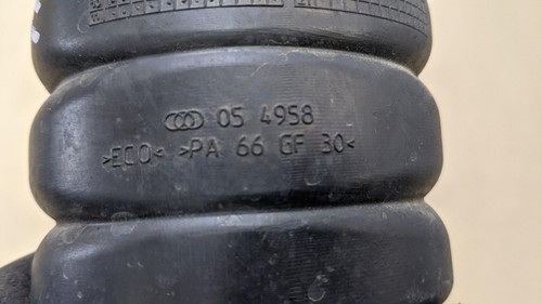 Air Cleaner Resonator Pipe 2016 Volvo S60 08692401 2011 2012 2013 2014 2015 - Picture 5 of 6