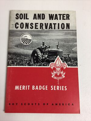 1965 Boy Scouts Of America merit badge series Book Soil And Water ...