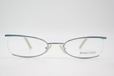 Romeo Gigli RG25704 Green Silver Oval Eyeglasses Frame New
