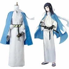 Token Touken Ranbu Yamatonokami Yasusada Kiwame COSplay Costume Suit Cape Outfit