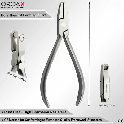 Pince à perforer thermique dentaire pour appareils orthodontiques OROAX