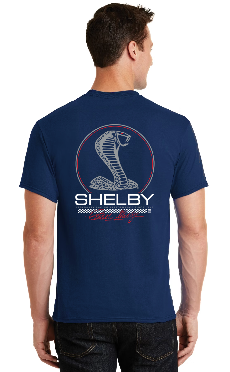 Shelby Cobra Mustang Ford T-shirt Mens Graphic Tees Clothing Apparel Gifts Mens-image