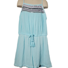 Justice Girls Romper Size 12 Sequin Purple Black Blue