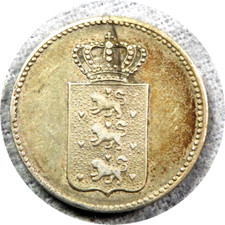 elf Danish West Indies 20 Skilling 1848 US Virgin Islands   Plain Edge RARE