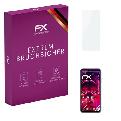 atFoliX Glasfolie für Xiaomi Redmi Note 10 Lite Panzerfolie 9H Schutzpanzer