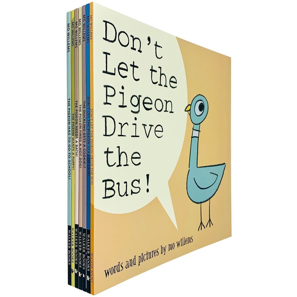 Mo Willems Unisex Don't Let The Pigeon Series 7 Books Collection Set By (Pigeon Drive) - Image 3