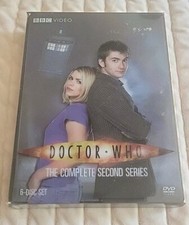 Doctor Who The Complete Second Series, 2007 BBC Video, 6-Disc DVD Box Set, VG