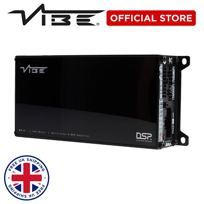 VIBE PowerBox 65.4-8 DSP 4 Channel Car Audio Amplifier | eBay UK