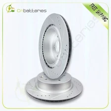 Rear Brake Discs Rotors For Infiniti G35 M35 QX50, For Nissan 350Z 2006-2017