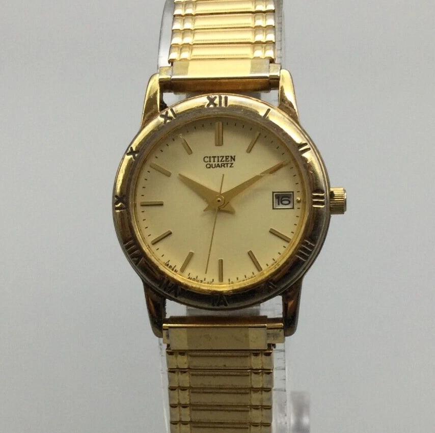 Citizen watch with stretch band top