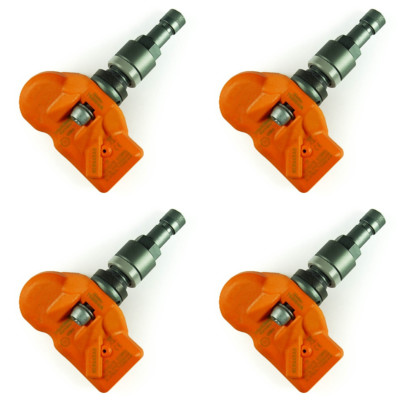 #ad New 433 mhz TPMS Set Gunmetal Stem Fits 2018 2019 Dodge Challenger SRT Demon $119.98