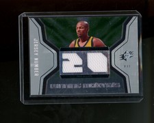 2007-08 Upper Deck SPx Winning Materials Jersey Number Patch #RA Ray Allen 