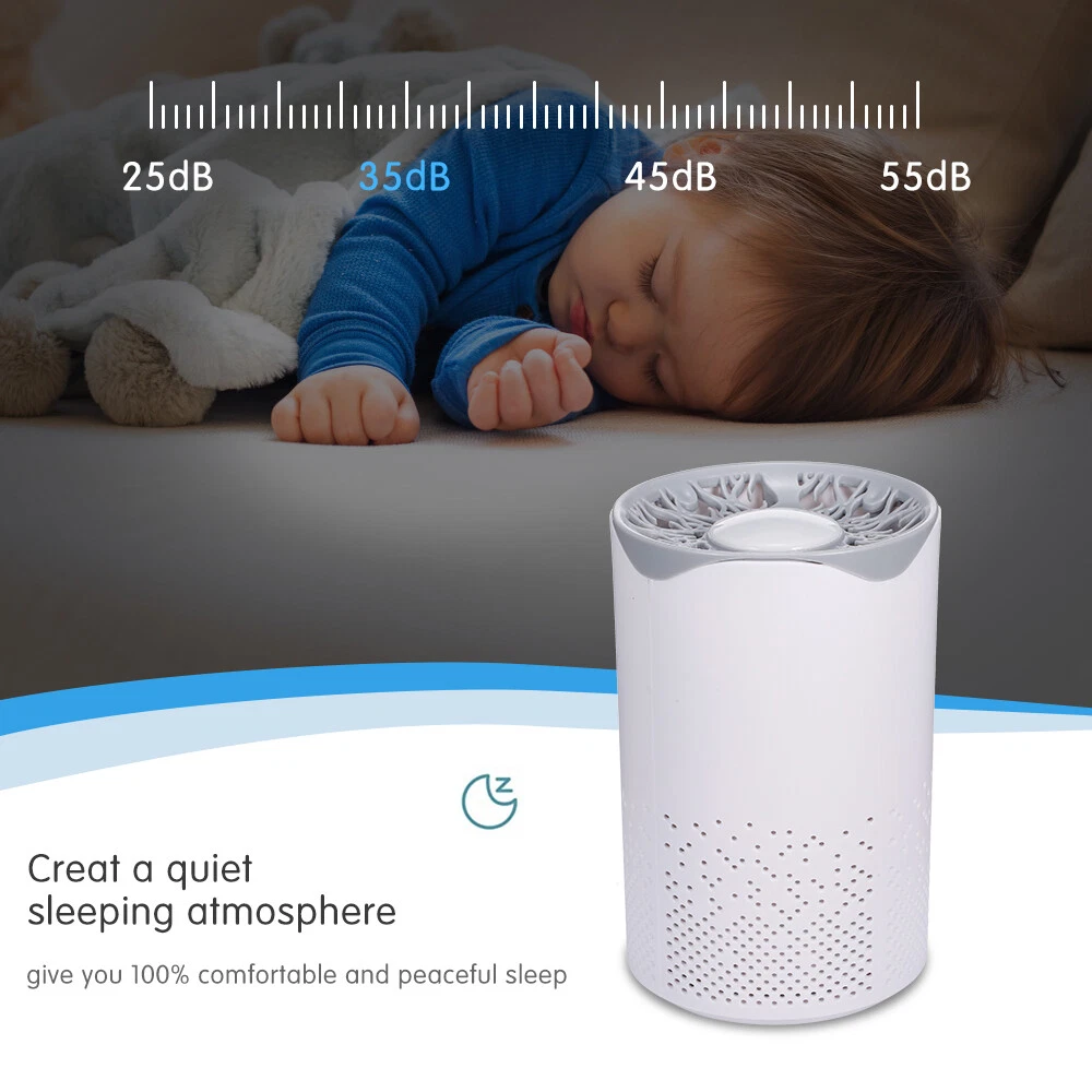 Air Purifier For Home With Filter Air Cleaner For Bedroom Remove Odor Smoke