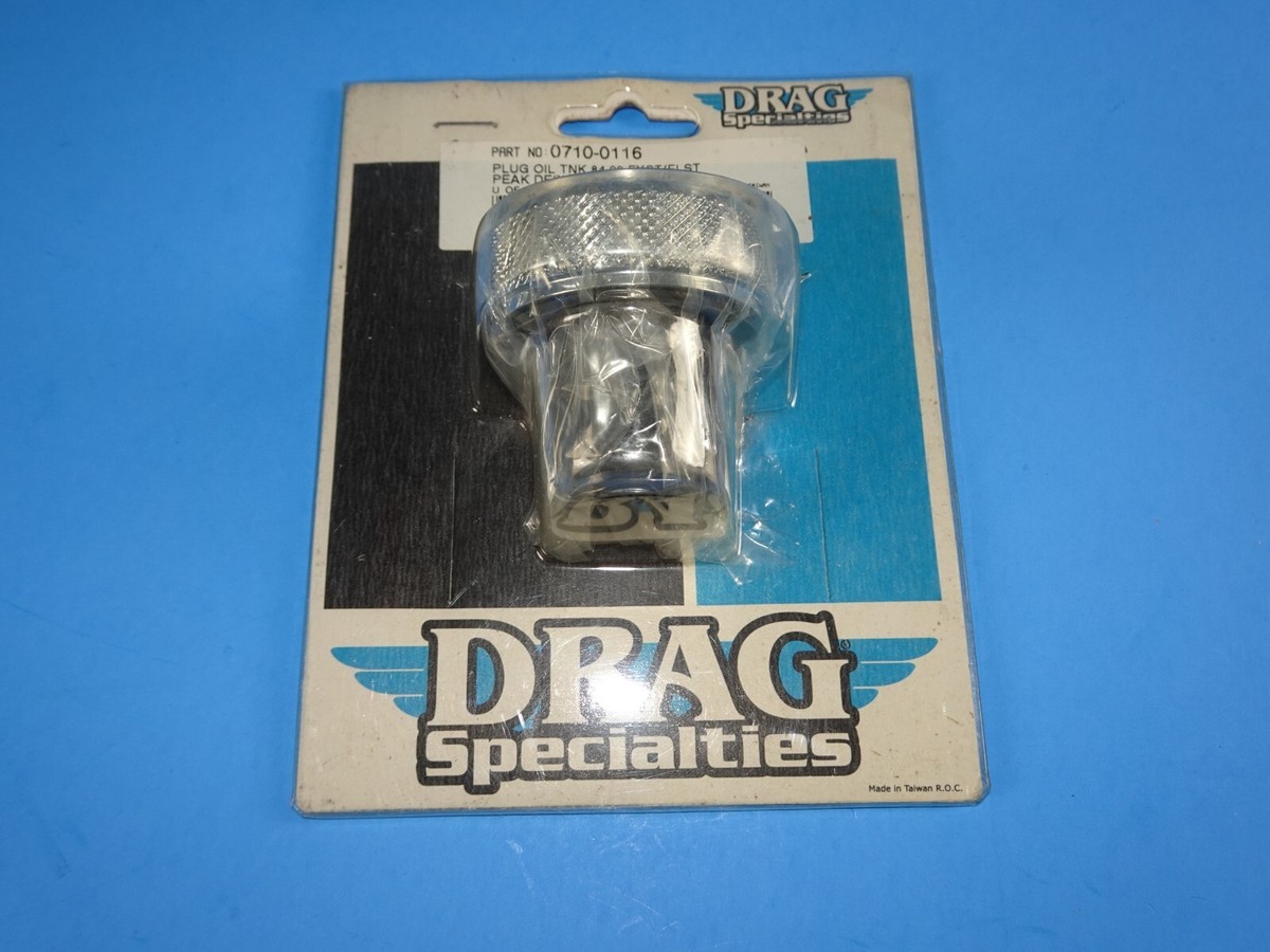 Drag Specialties Custom Oil Tank Plug 0710-0116 B1 | eBay